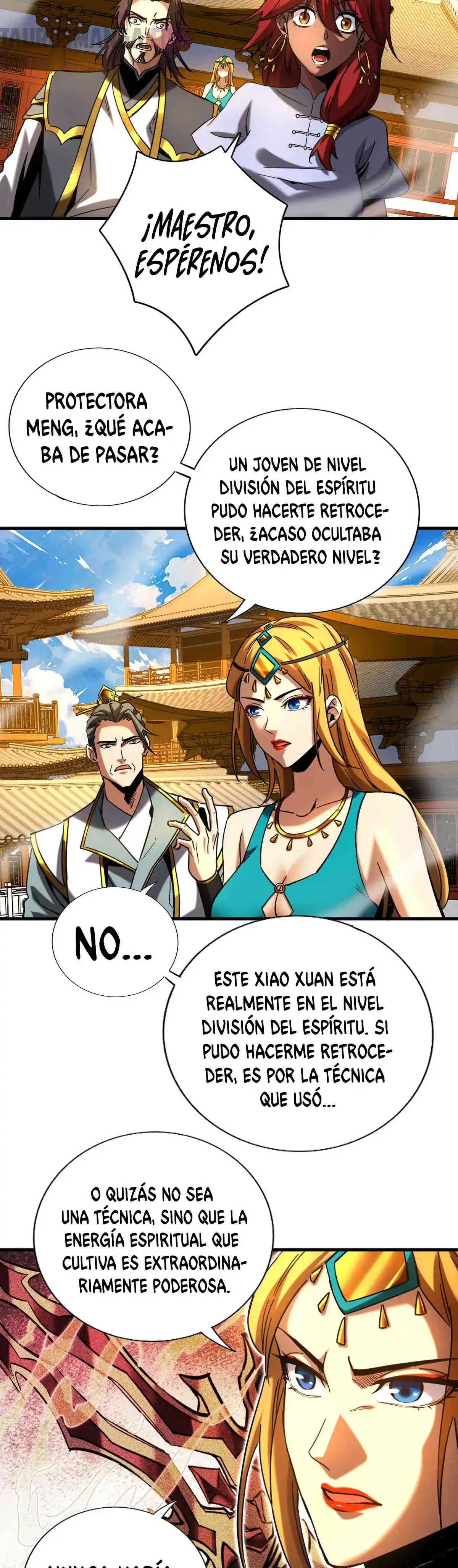 Mientras mis discípulas se matan, yo me relajo! > Capitulo 99 > Page 131