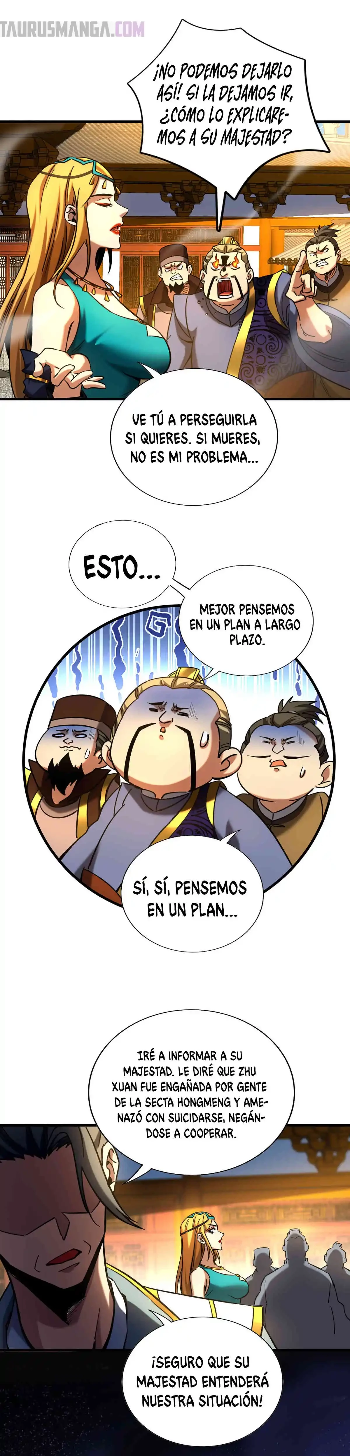 Mientras mis discípulas se matan, yo me relajo! > Capitulo 100 > Page 01