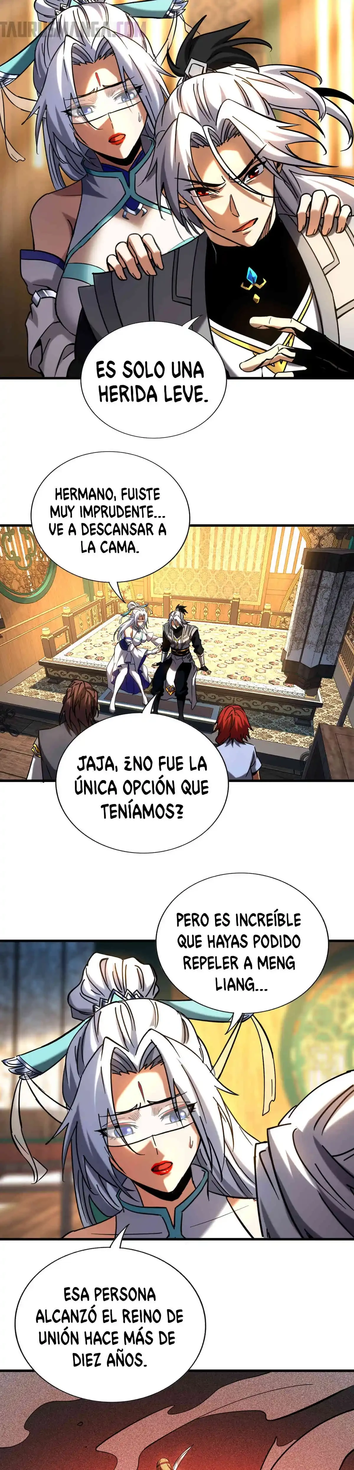 Mientras mis discípulas se matan, yo me relajo! > Capitulo 100 > Page 31