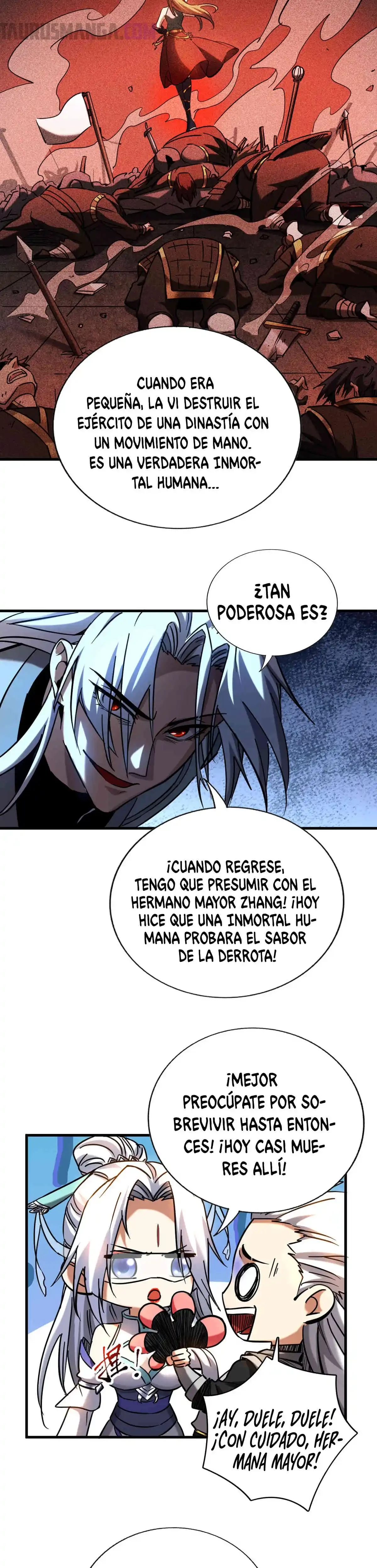 Mientras mis discípulas se matan, yo me relajo! > Capitulo 100 > Page 41