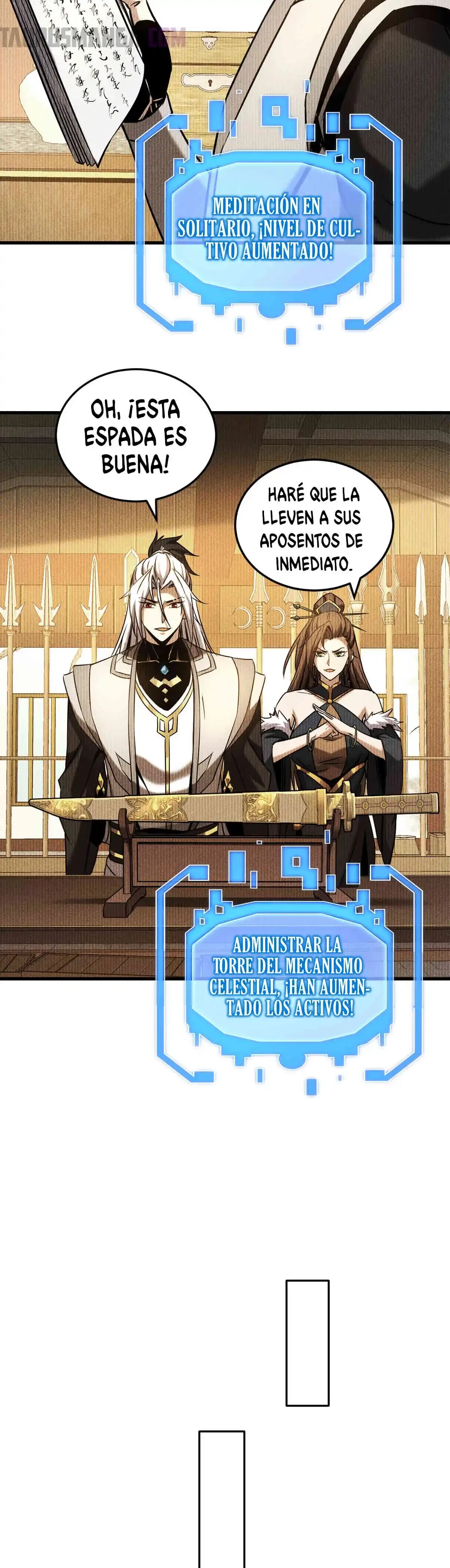 Mientras mis discípulas se matan, yo me relajo! > Capitulo 100 > Page 111