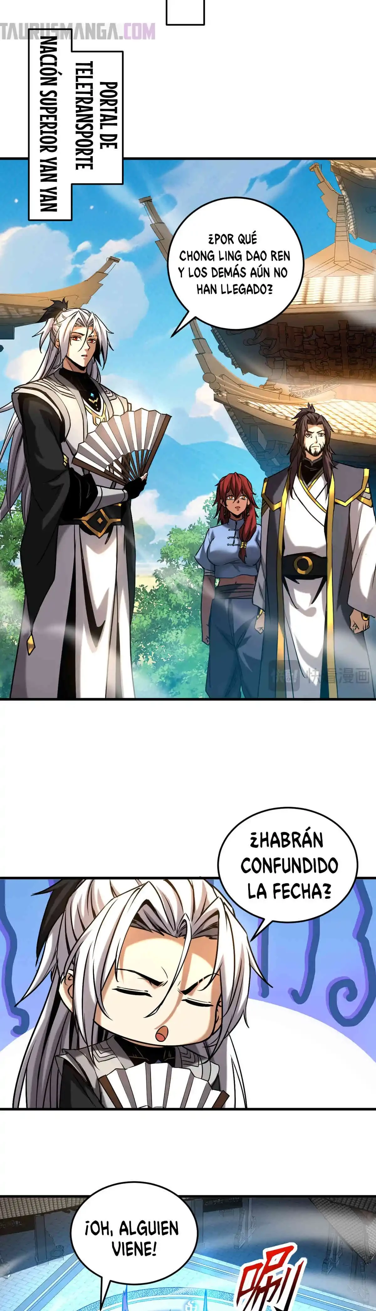 Mientras mis discípulas se matan, yo me relajo! > Capitulo 100 > Page 121