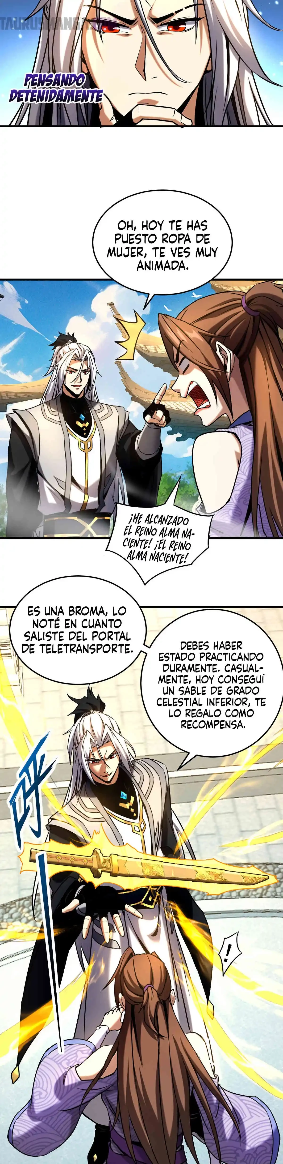 Mientras mis discípulas se matan, yo me relajo! > Capitulo 101 > Page 21