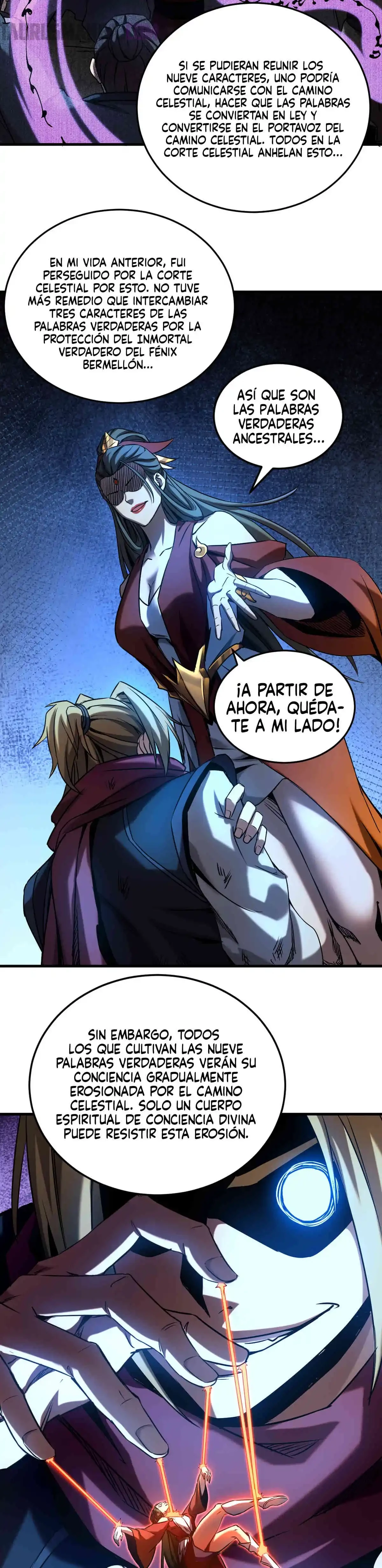 Mientras mis discípulas se matan, yo me relajo! > Capitulo 101 > Page 91
