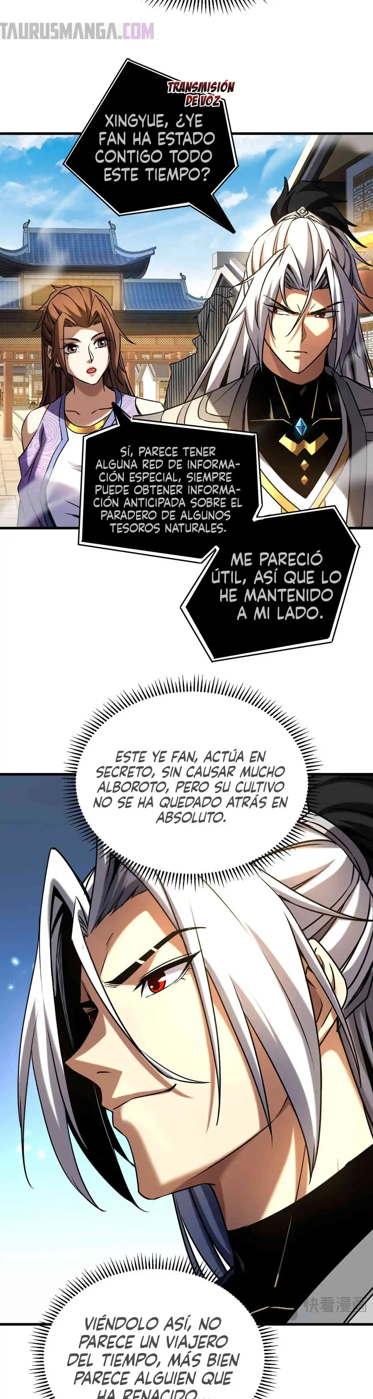 Mientras mis discípulas se matan, yo me relajo! > Capitulo 101 > Page 111