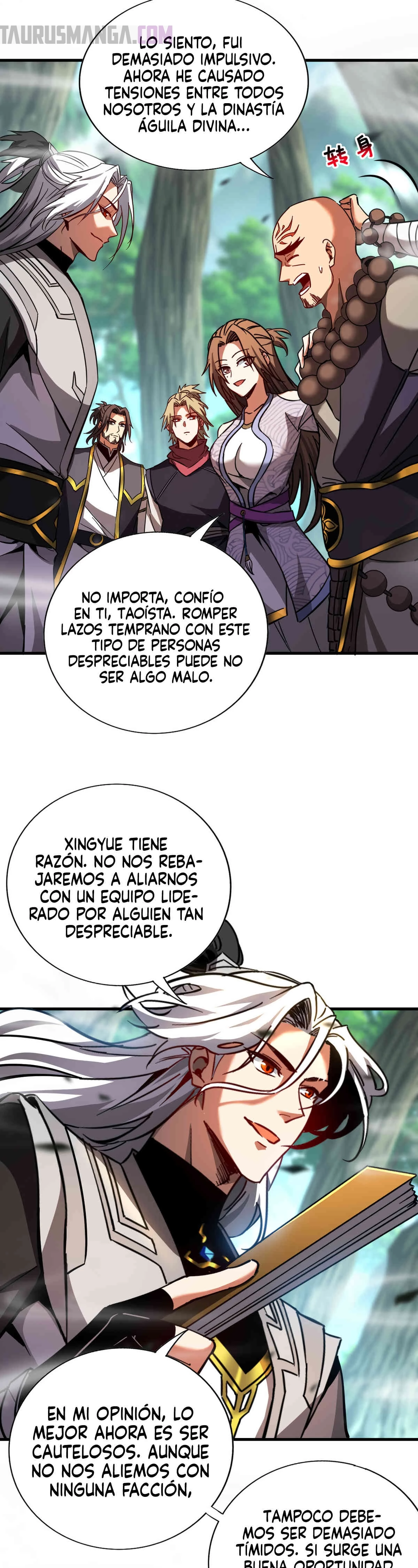 Mientras mis discípulas se matan, yo me relajo! > Capitulo 102 > Page 131