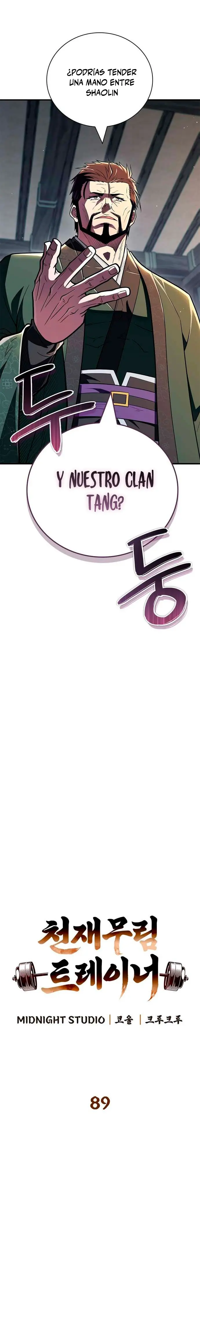 El Genio entrenador de artes marciales > Capitulo 89 > Page 91