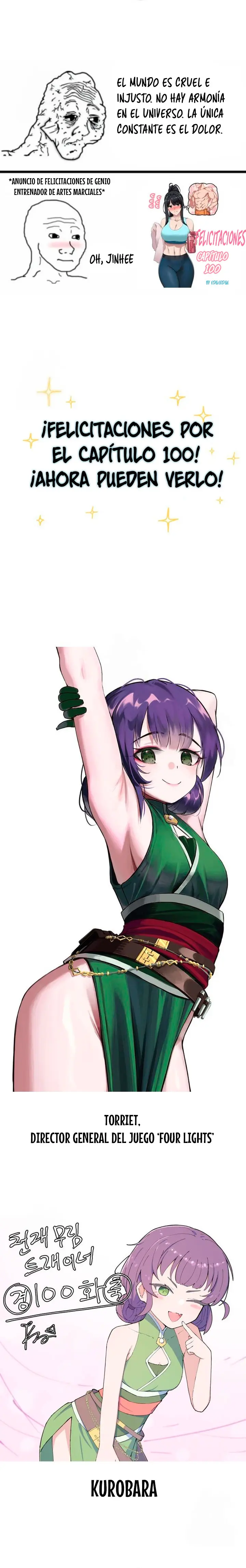 El Genio entrenador de artes marciales > Capitulo 100 > Page 451