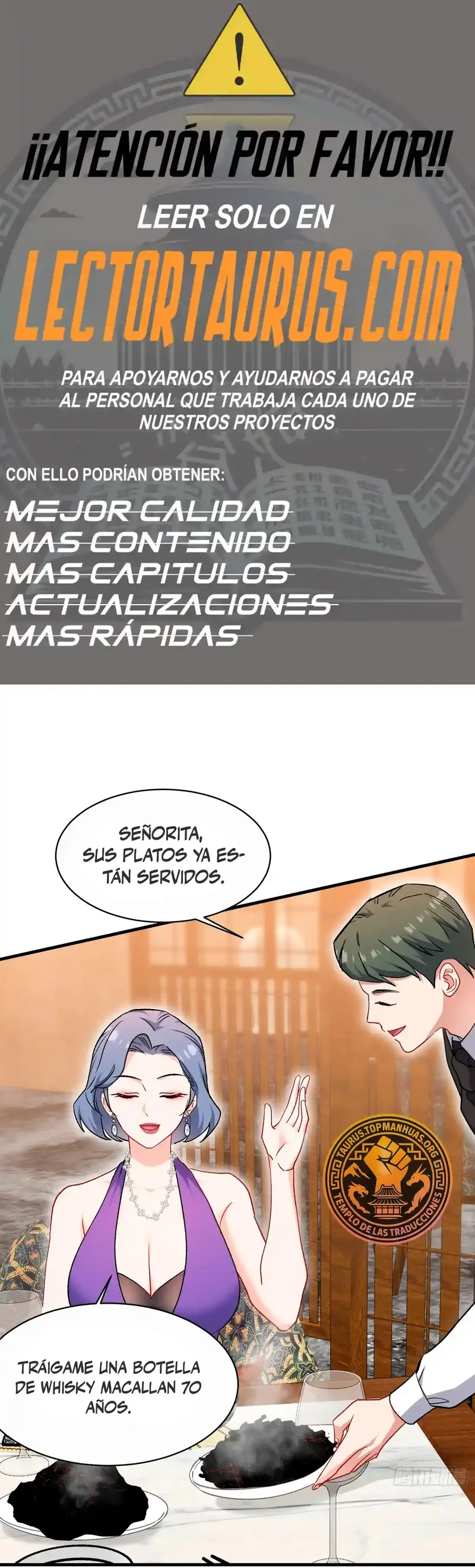 Despues De Dejar De Actuar Como Un Perro, Me Convertí En Un Magnate Celestial Urbano > Capitulo 241 > Page 01