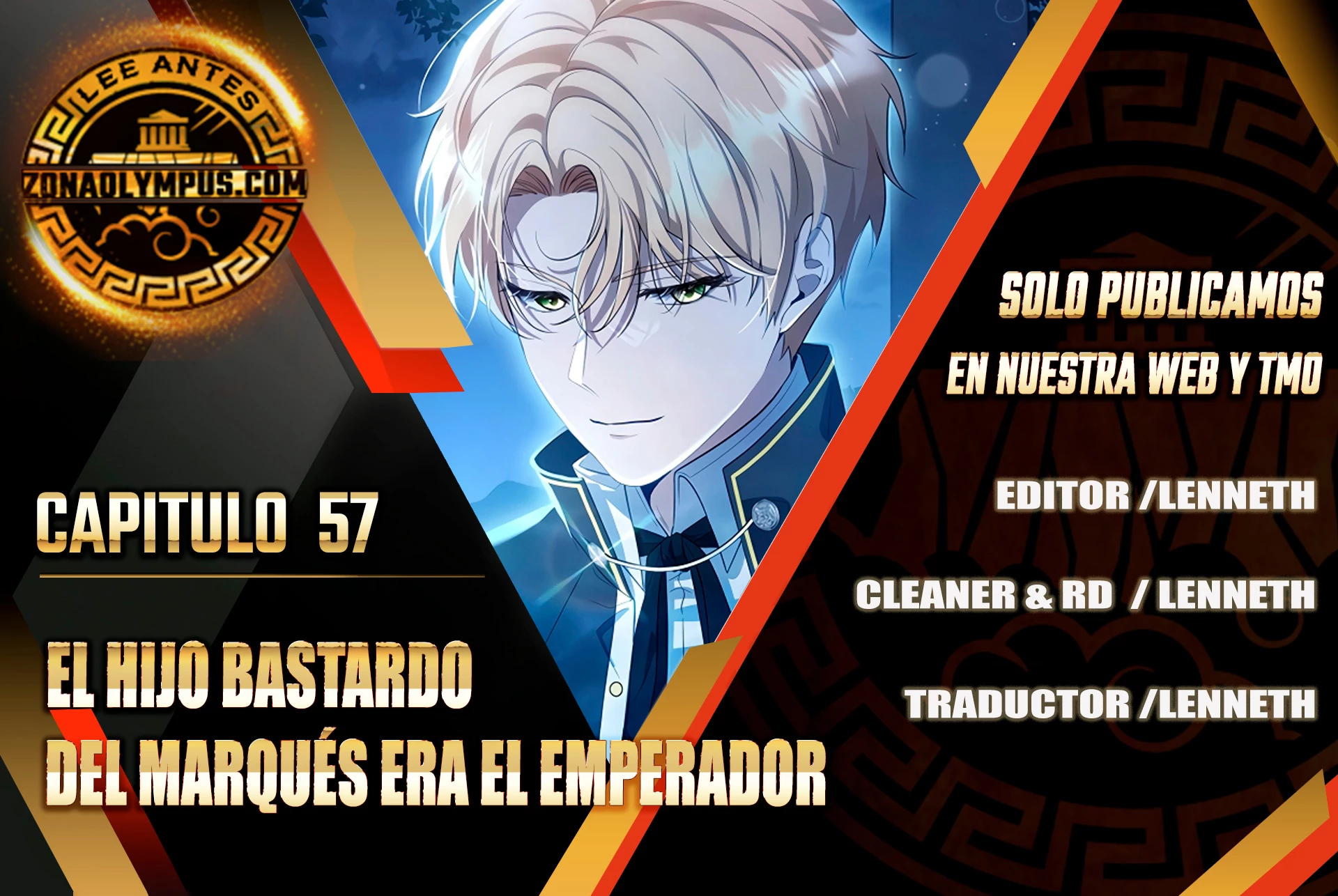 El hijo bastardo del marqués era el emperador > Capitulo 57 > Page 01