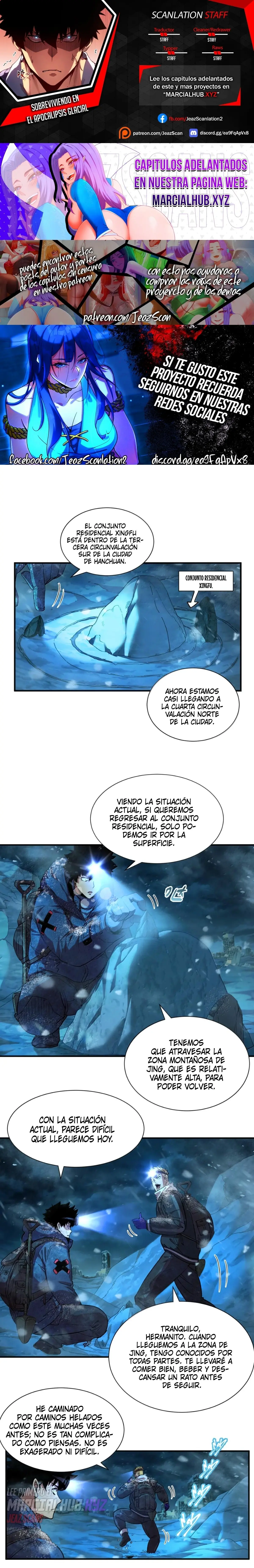 Sobreviviendo en el Apocalipsis Glacial > Capitulo 36 > Page 01