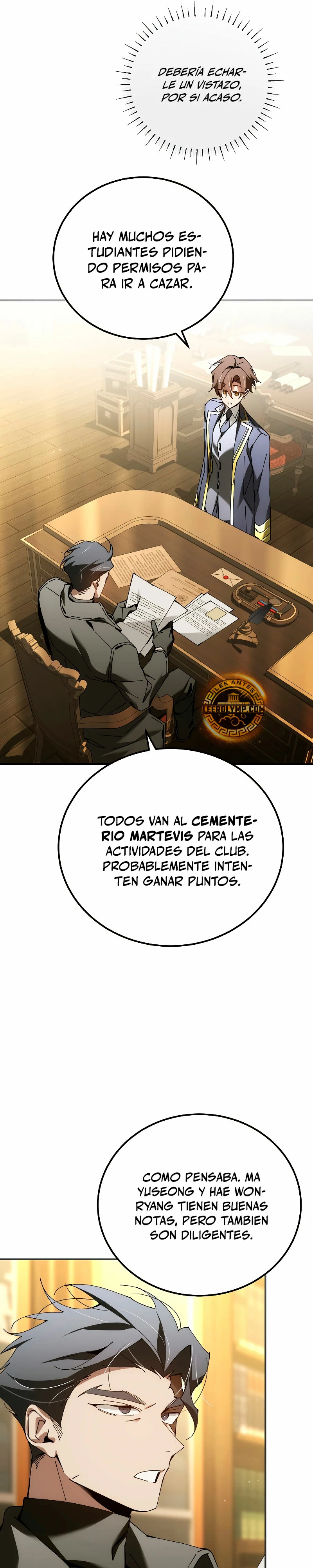 El Blinker genio de la academia mágica > Capitulo 35 > Page 221