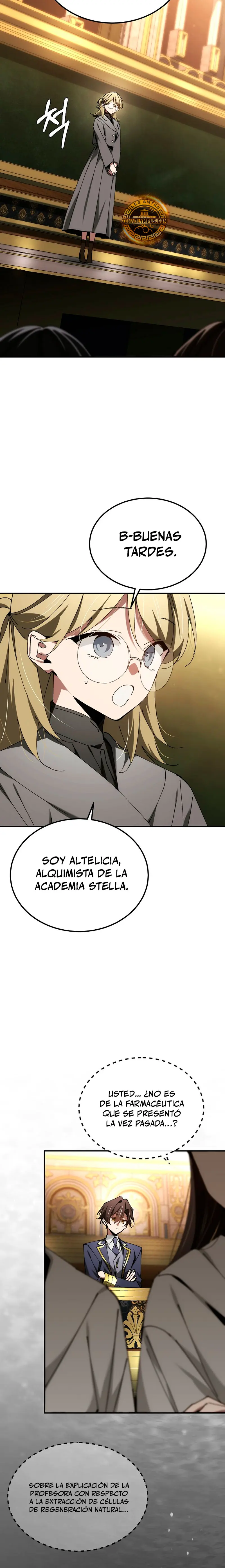 El Blinker genio de la academia mágica > Capitulo 51 > Page 111