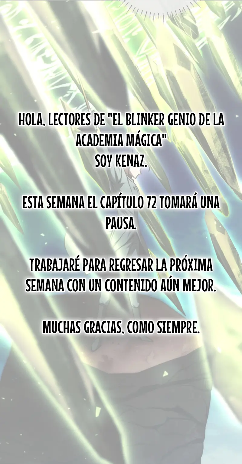 El Blinker genio de la academia mágica > Capitulo 71.5 > Page 01
