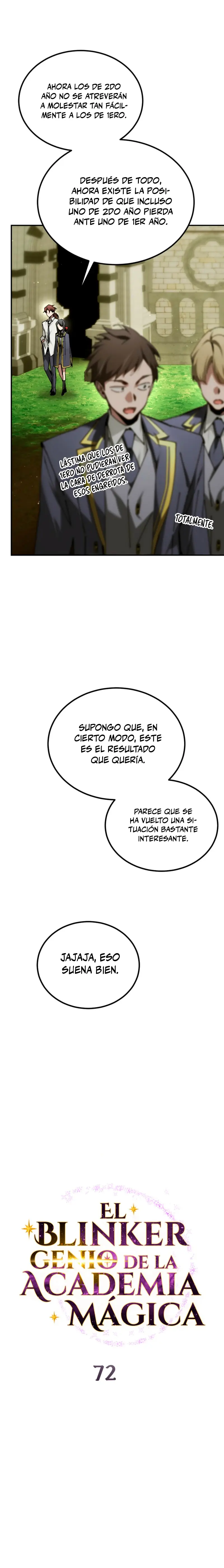 El Blinker genio de la academia mágica > Capitulo 72 > Page 61