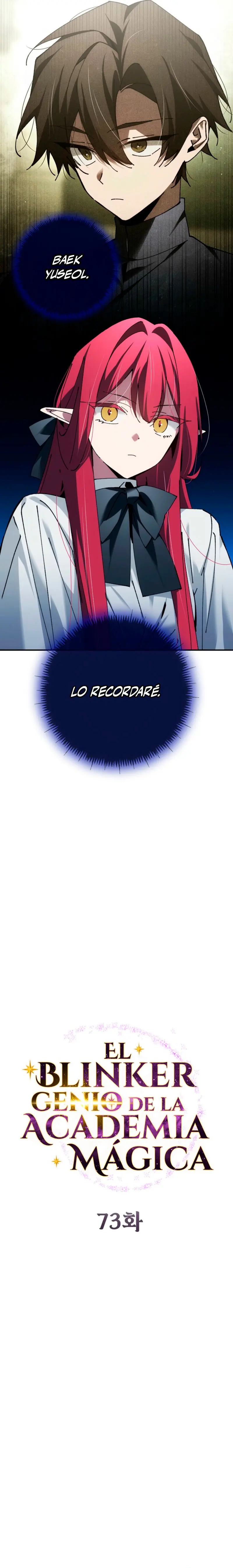 El Blinker genio de la academia mágica > Capitulo 73 > Page 111
