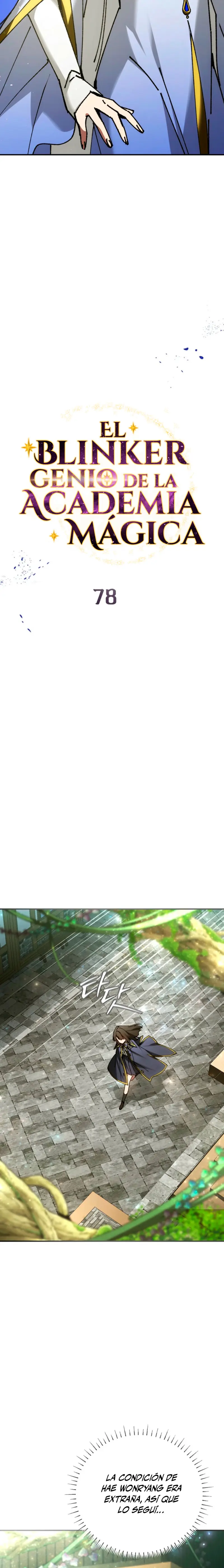 El Blinker genio de la academia mágica > Capitulo 78 > Page 161