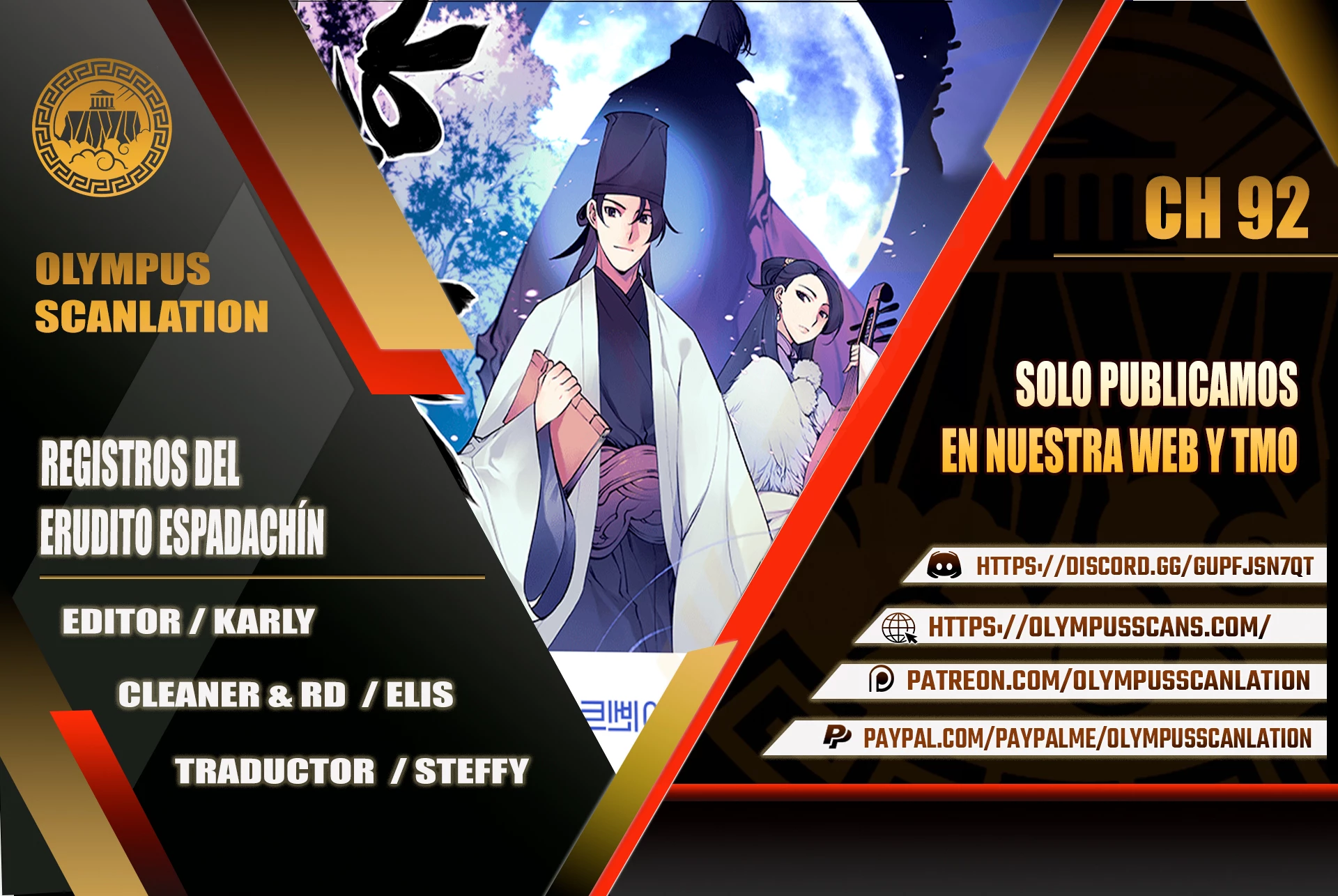 Registros del Erudito Espadachín > Capitulo 92 > Page 01