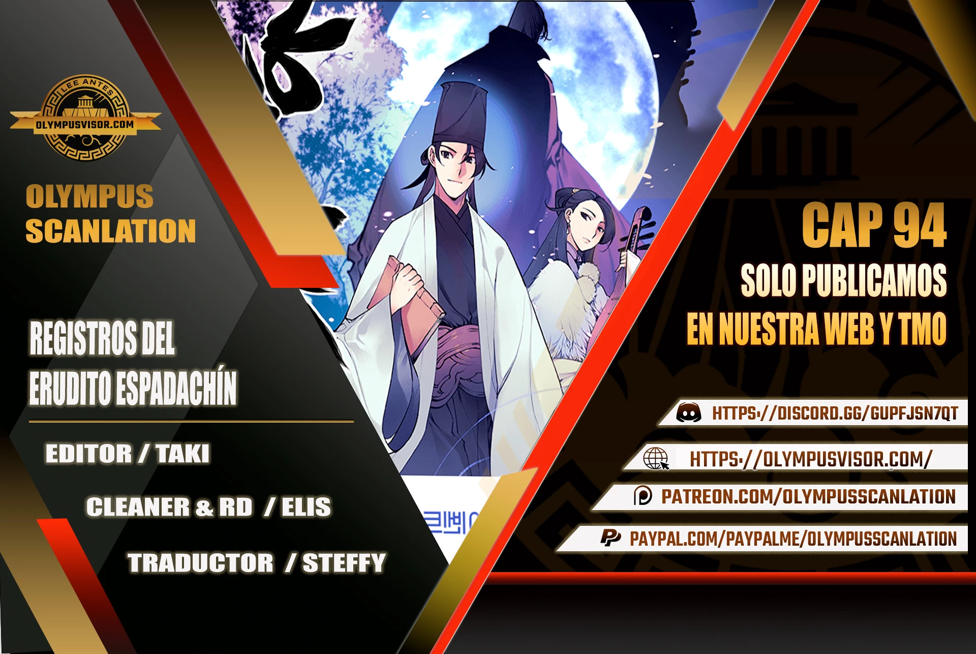 Registros del Erudito Espadachín > Capitulo 94 > Page 01