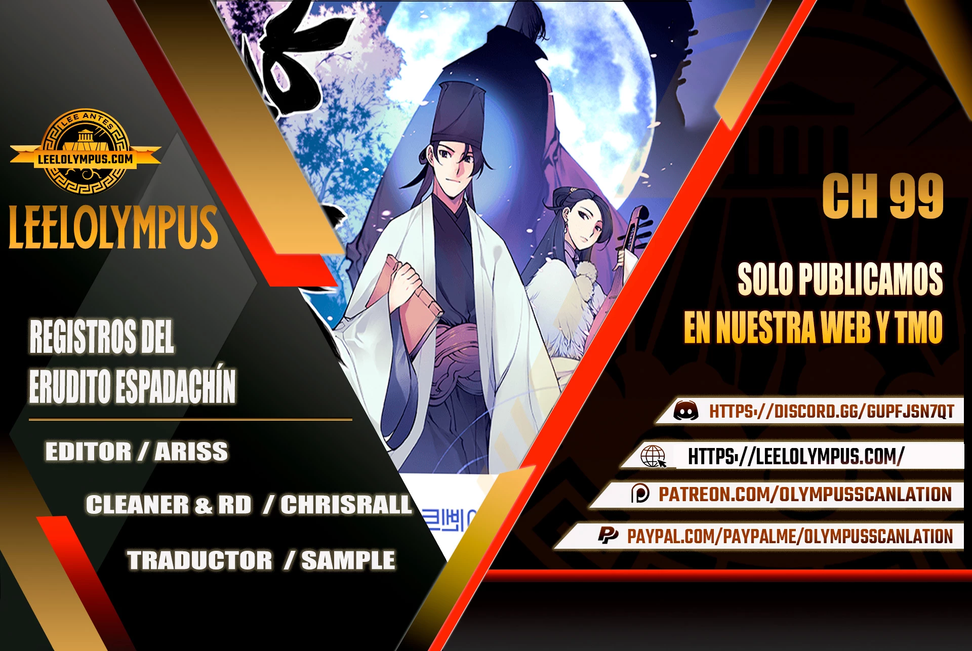 Registros del Erudito Espadachín > Capitulo 99 > Page 01