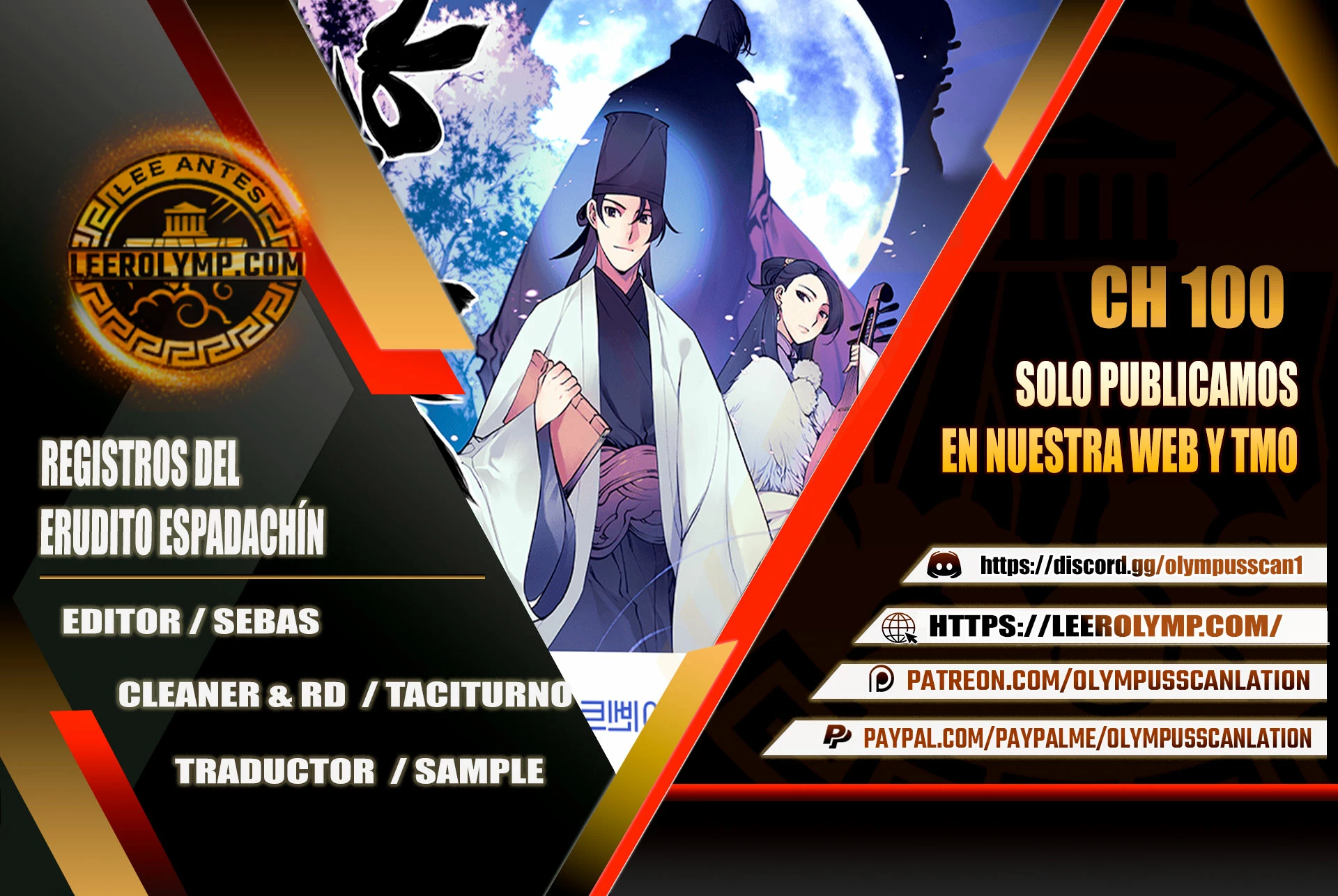 Registros del Erudito Espadachín > Capitulo 100 > Page 01