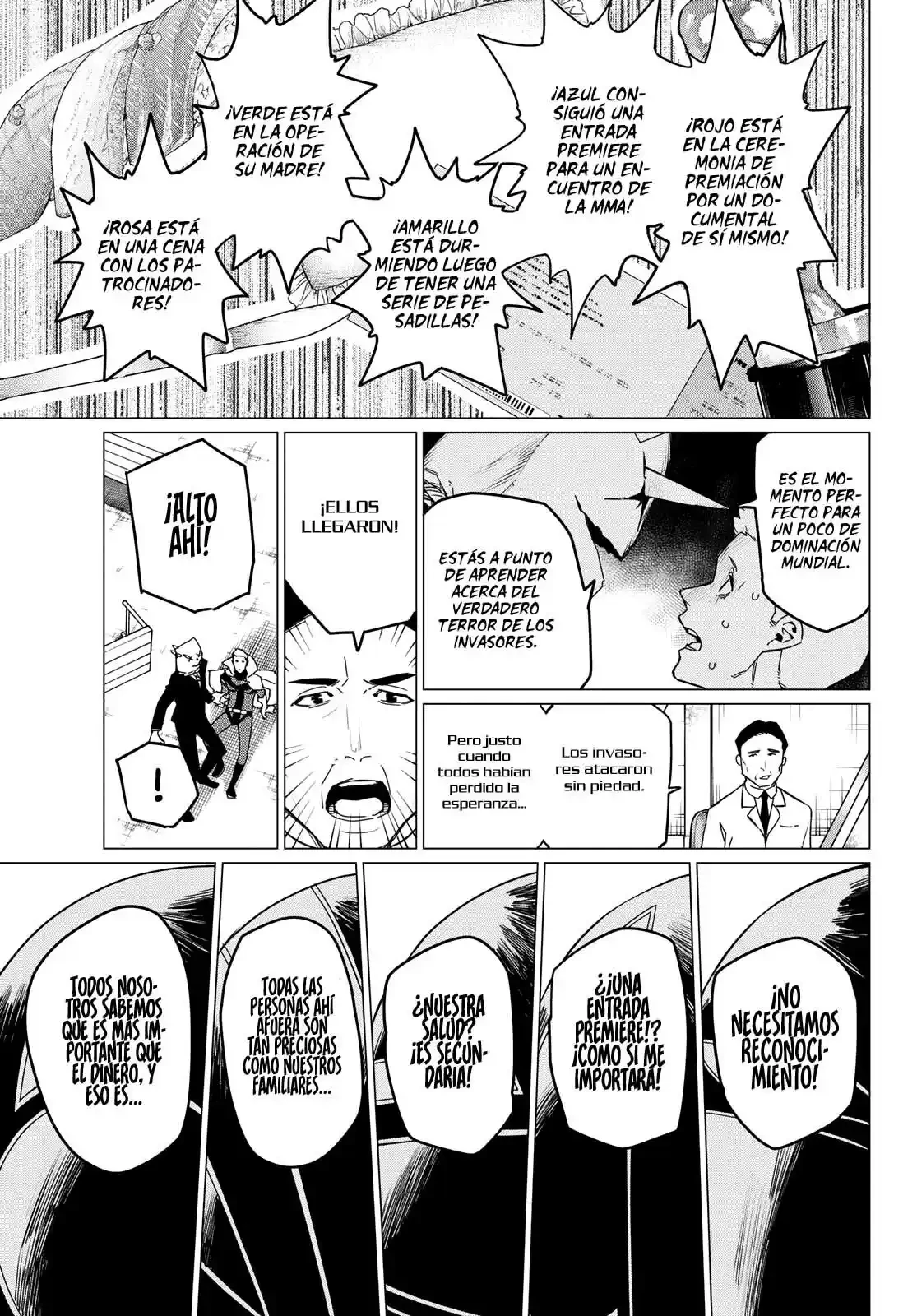 Sentai Daishikkaku > Capitulo 87 > Page 111