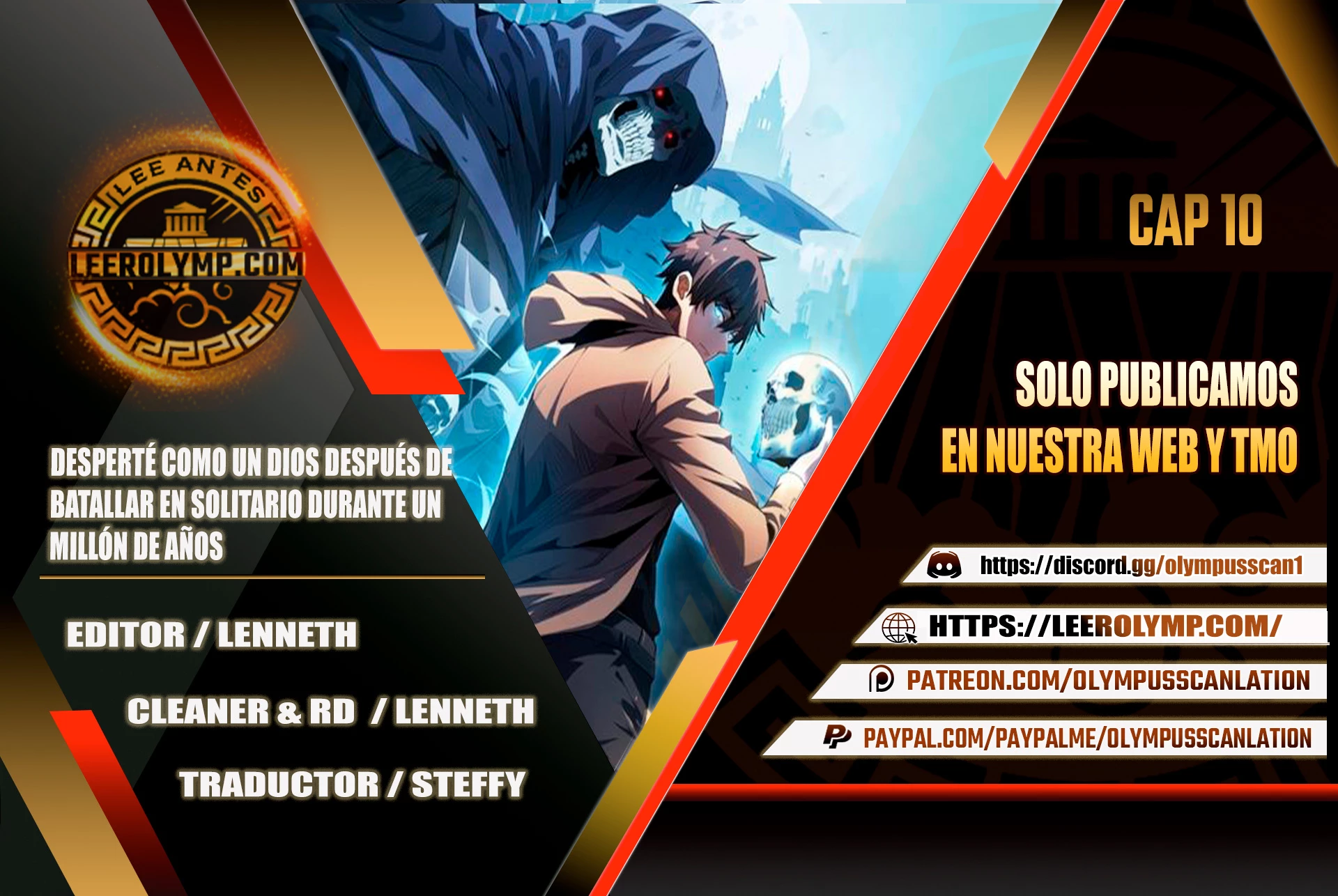 Desperte como un Dios después de batallar en solitario durante un millón de años > Capitulo 10 > Page 01