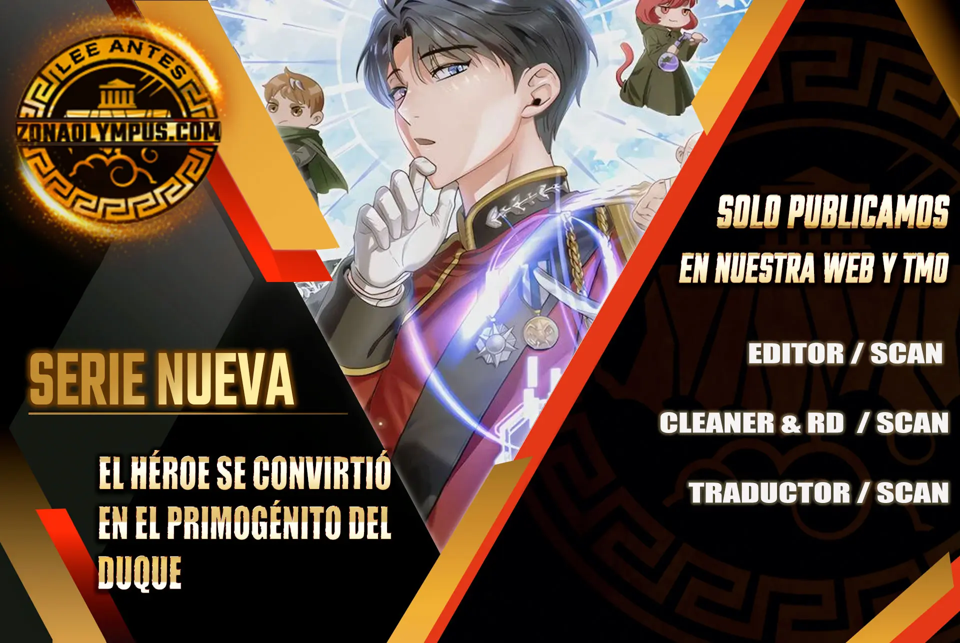 El héroe se convirtió en el hijo mayor del duque > Capitulo 3 > Page 01