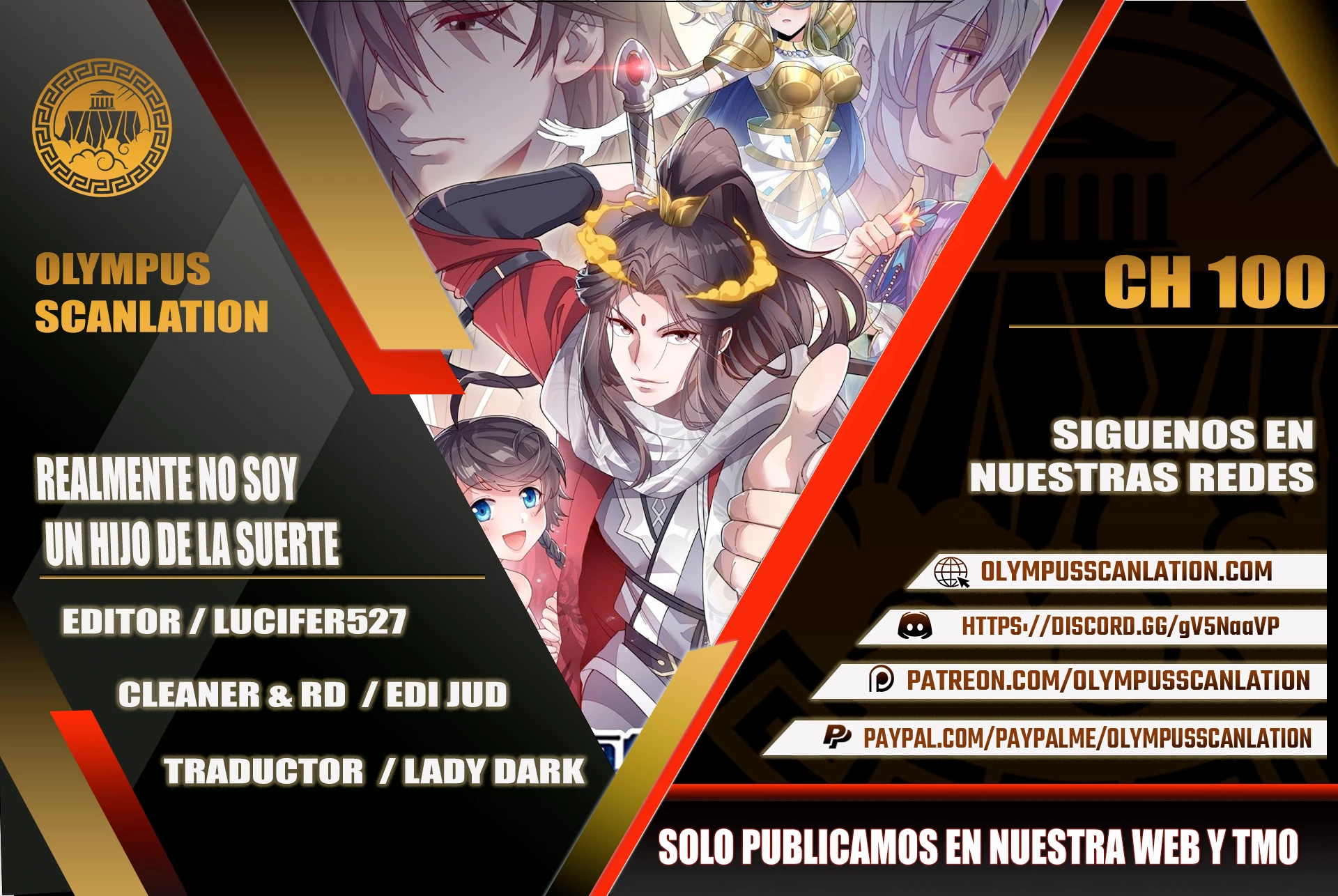 Realmente no soy un hijo de la Suerte > Capitulo 100 > Page 01
