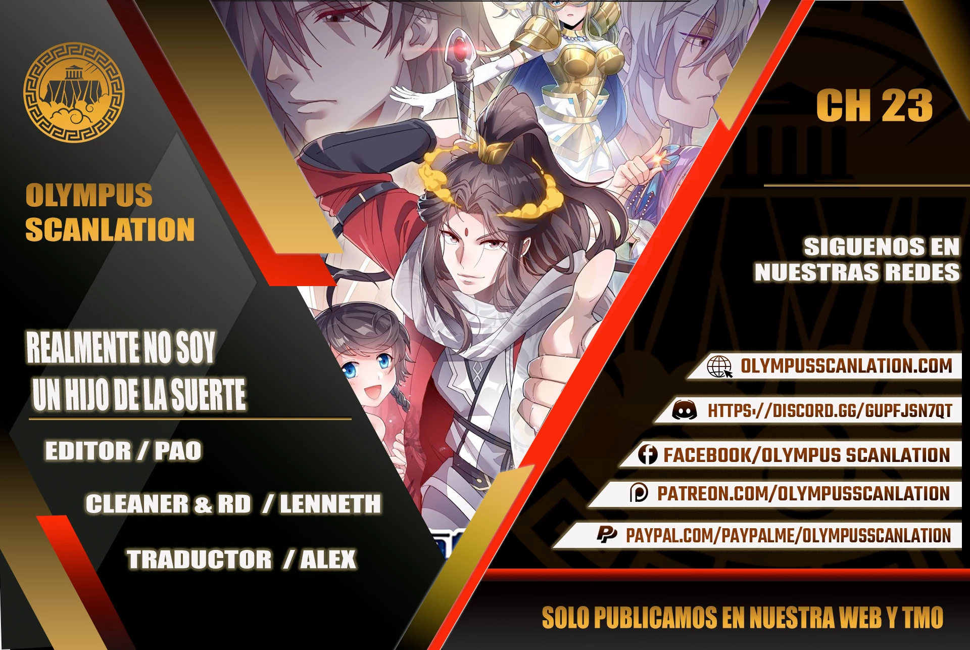 Realmente no soy un hijo de la Suerte > Capitulo 23 > Page 01