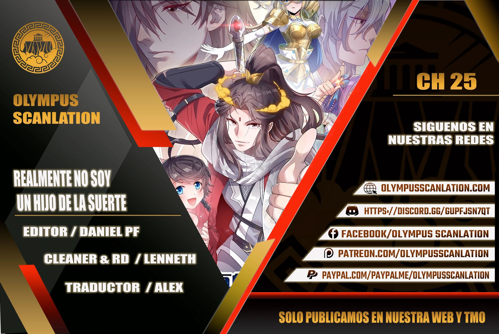 Realmente no soy un hijo de la Suerte > Capitulo 25 > Page 01