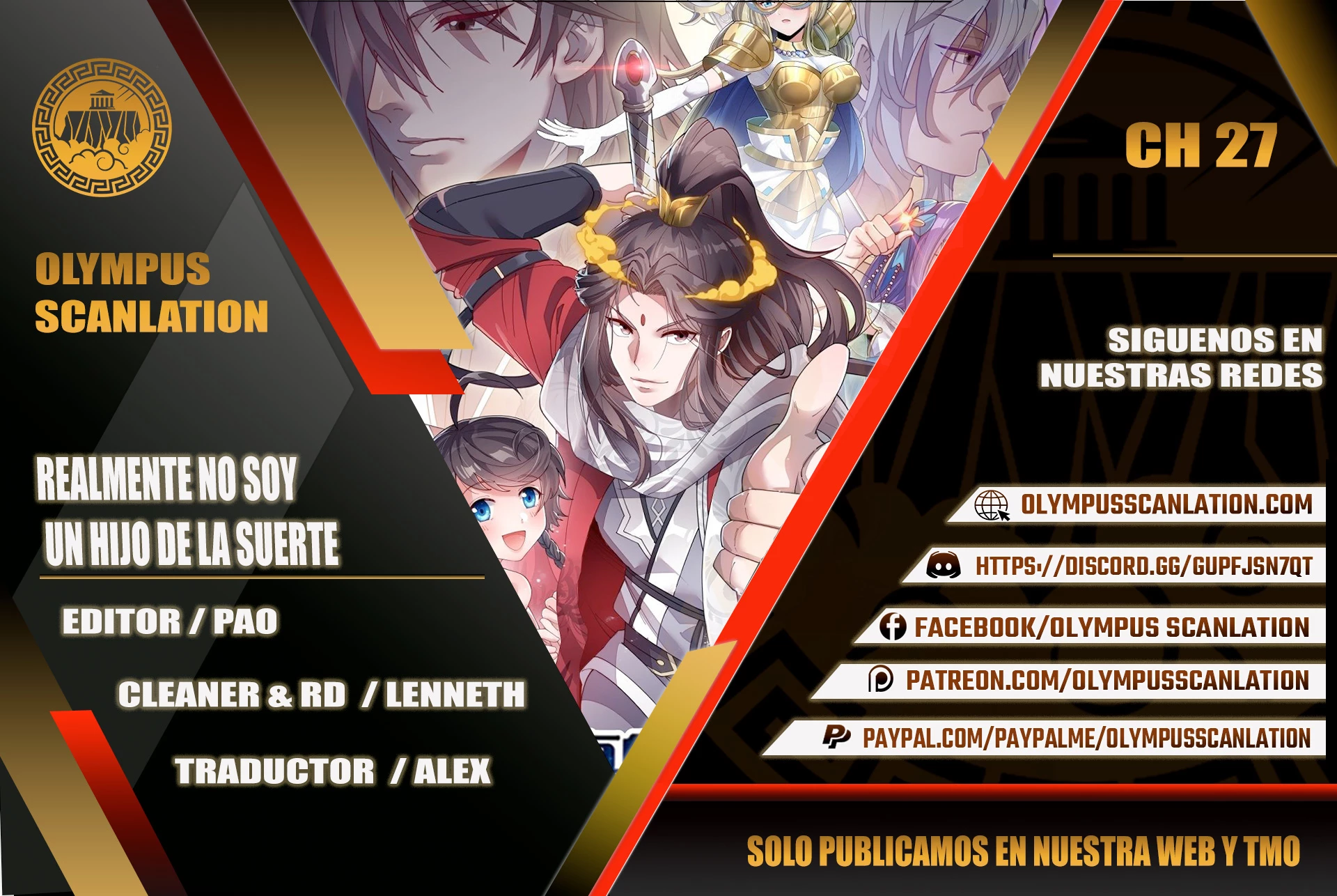 Realmente no soy un hijo de la Suerte > Capitulo 27 > Page 01