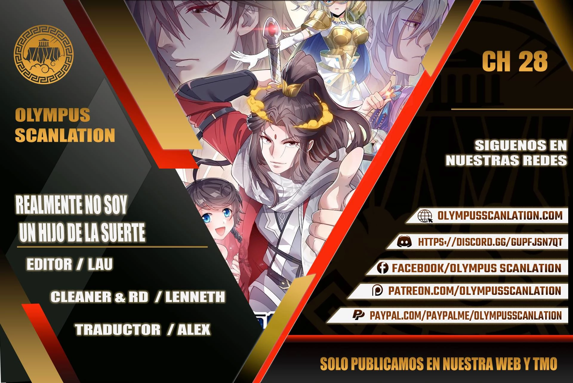 Realmente no soy un hijo de la Suerte > Capitulo 28 > Page 01