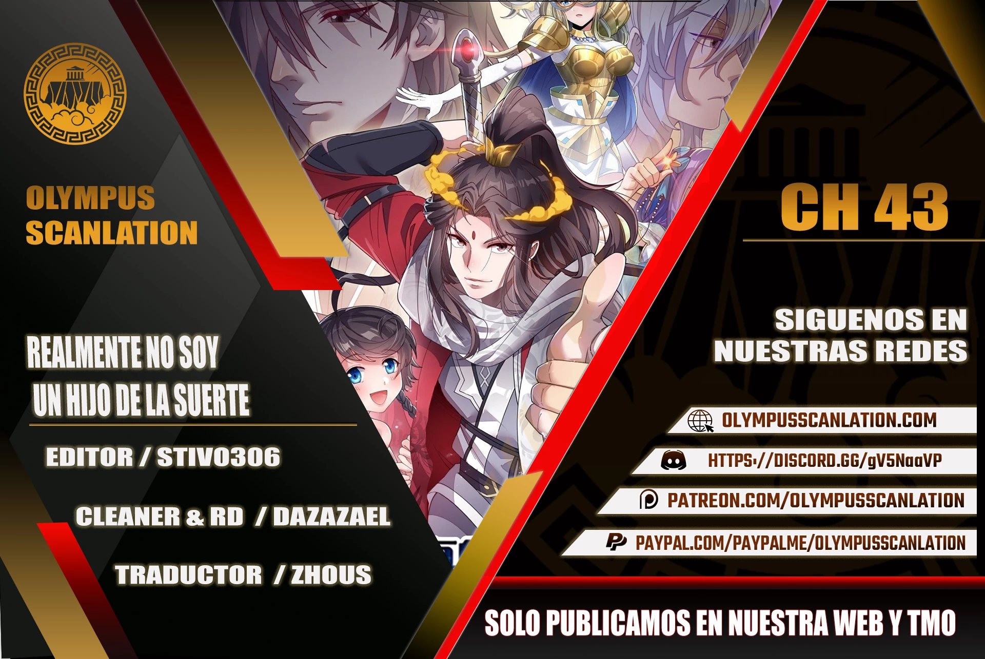 Realmente no soy un hijo de la Suerte > Capitulo 43 > Page 01