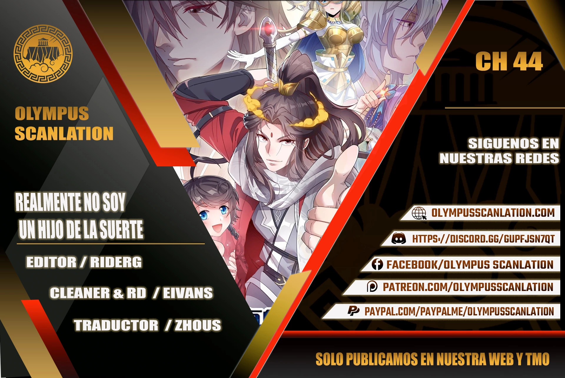 Realmente no soy un hijo de la Suerte > Capitulo 44 > Page 01