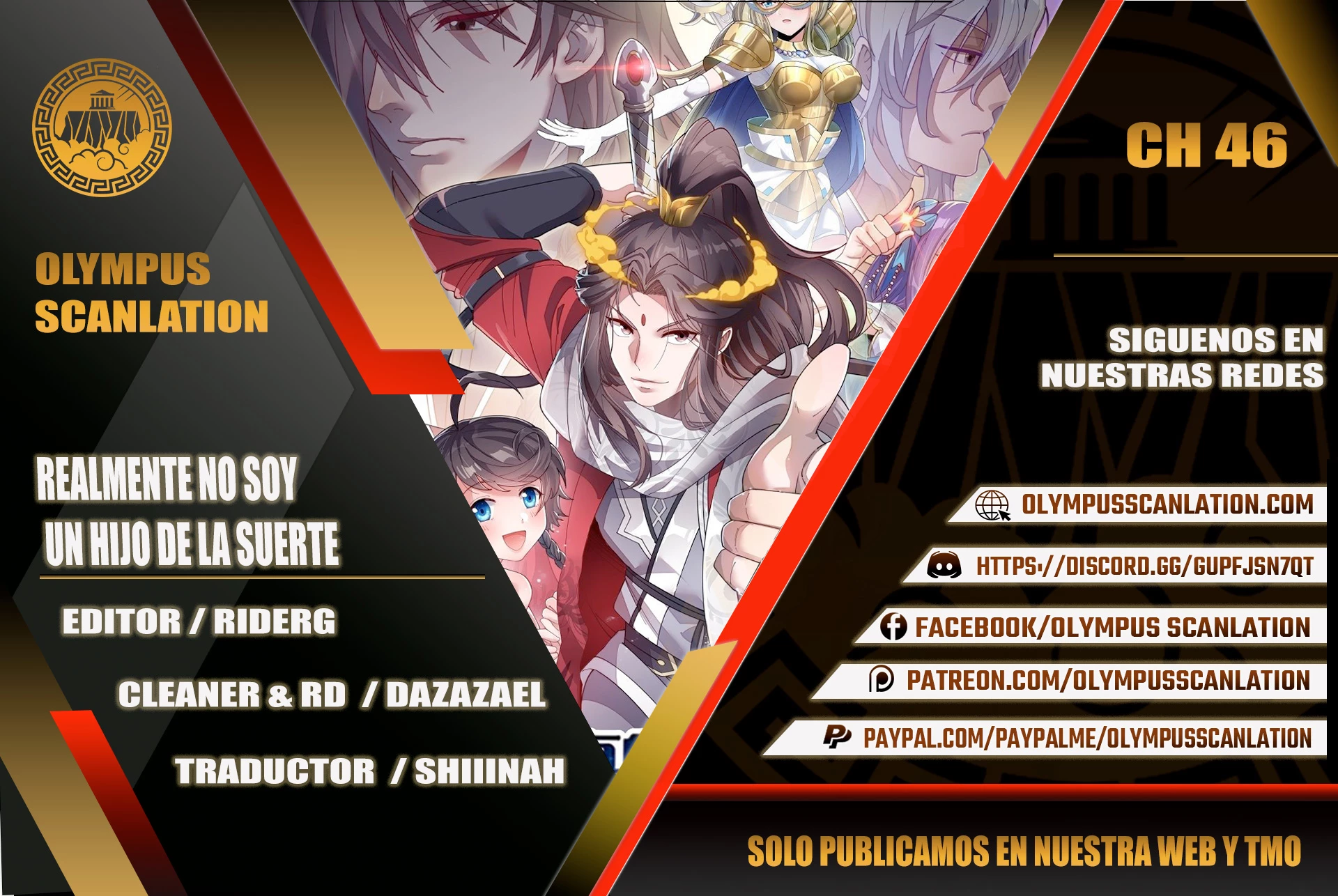 Realmente no soy un hijo de la Suerte > Capitulo 46 > Page 01
