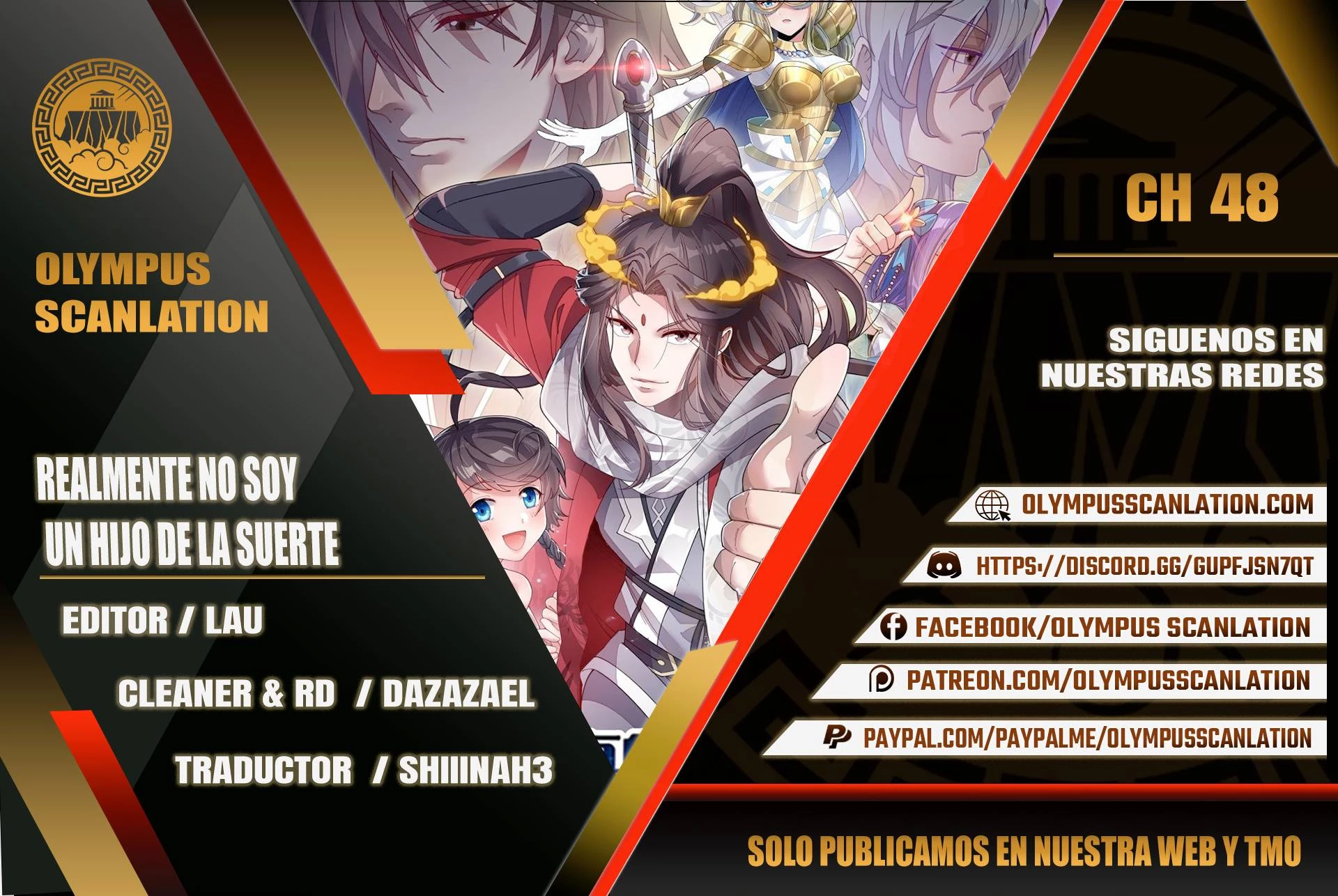 Realmente no soy un hijo de la Suerte > Capitulo 48 > Page 01
