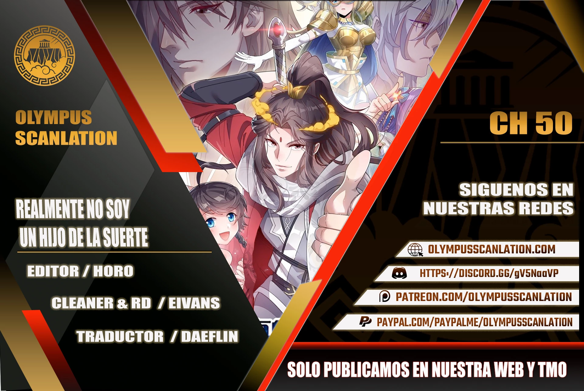 Realmente no soy un hijo de la Suerte > Capitulo 50 > Page 01