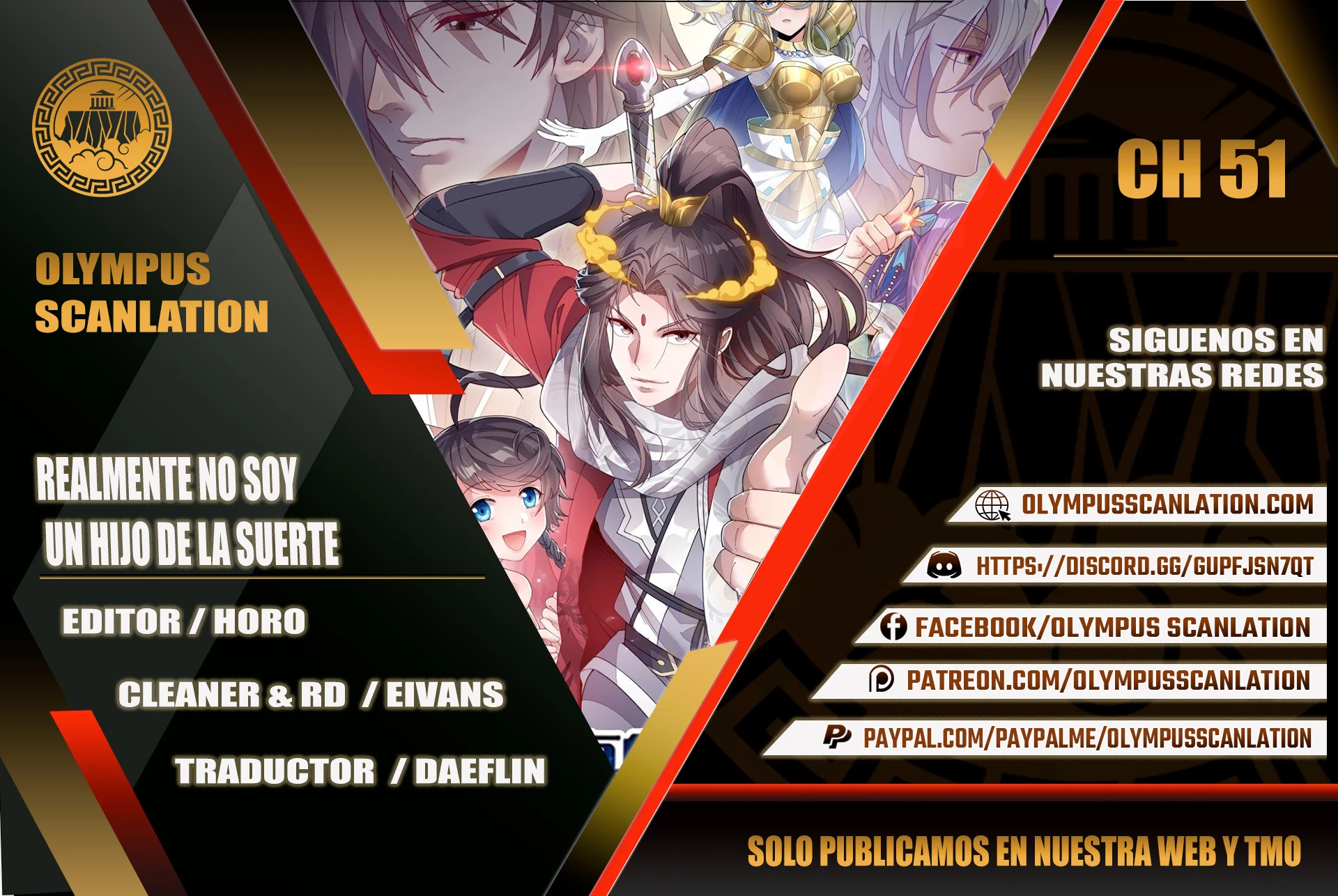 Realmente no soy un hijo de la Suerte > Capitulo 51 > Page 01