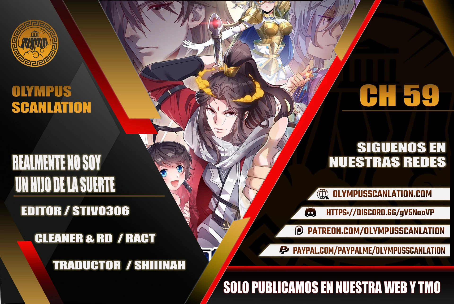 Realmente no soy un hijo de la Suerte > Capitulo 59 > Page 01