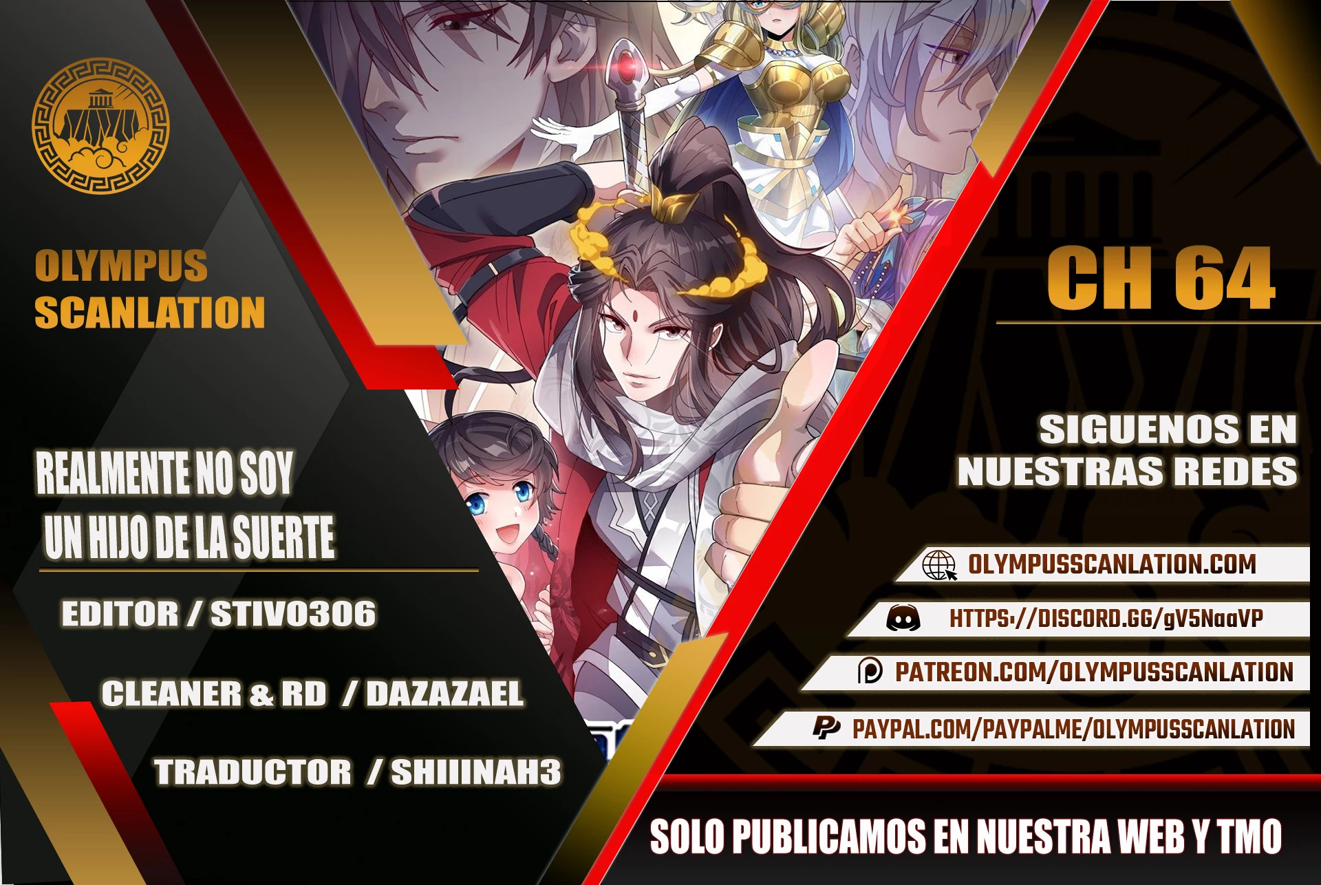 Realmente no soy un hijo de la Suerte > Capitulo 64 > Page 01