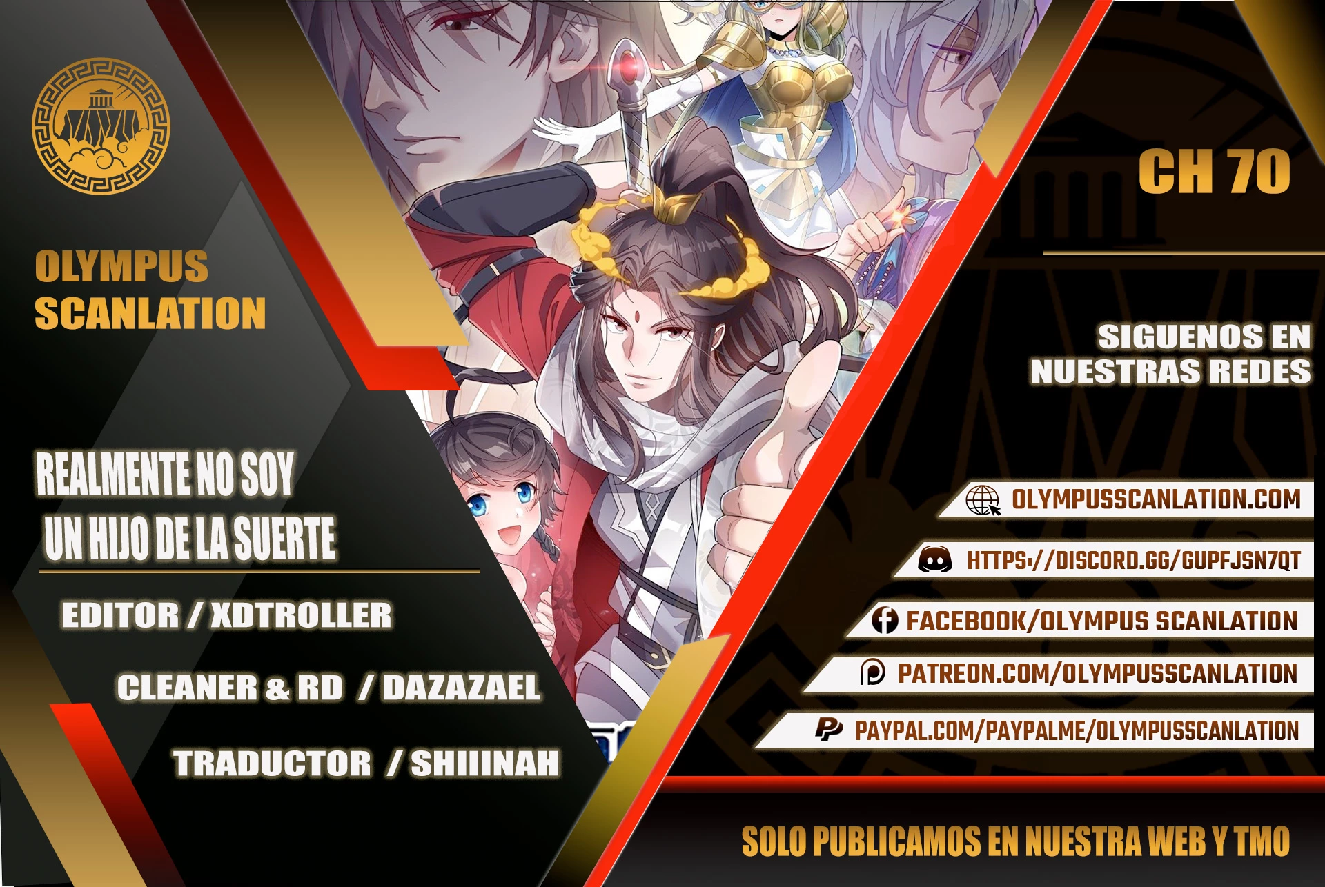 Realmente no soy un hijo de la Suerte > Capitulo 70 > Page 01