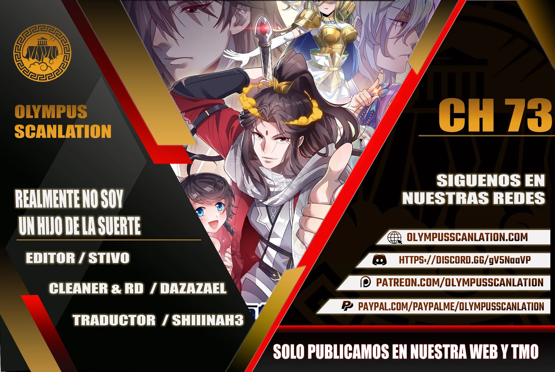 Realmente no soy un hijo de la Suerte > Capitulo 73 > Page 01