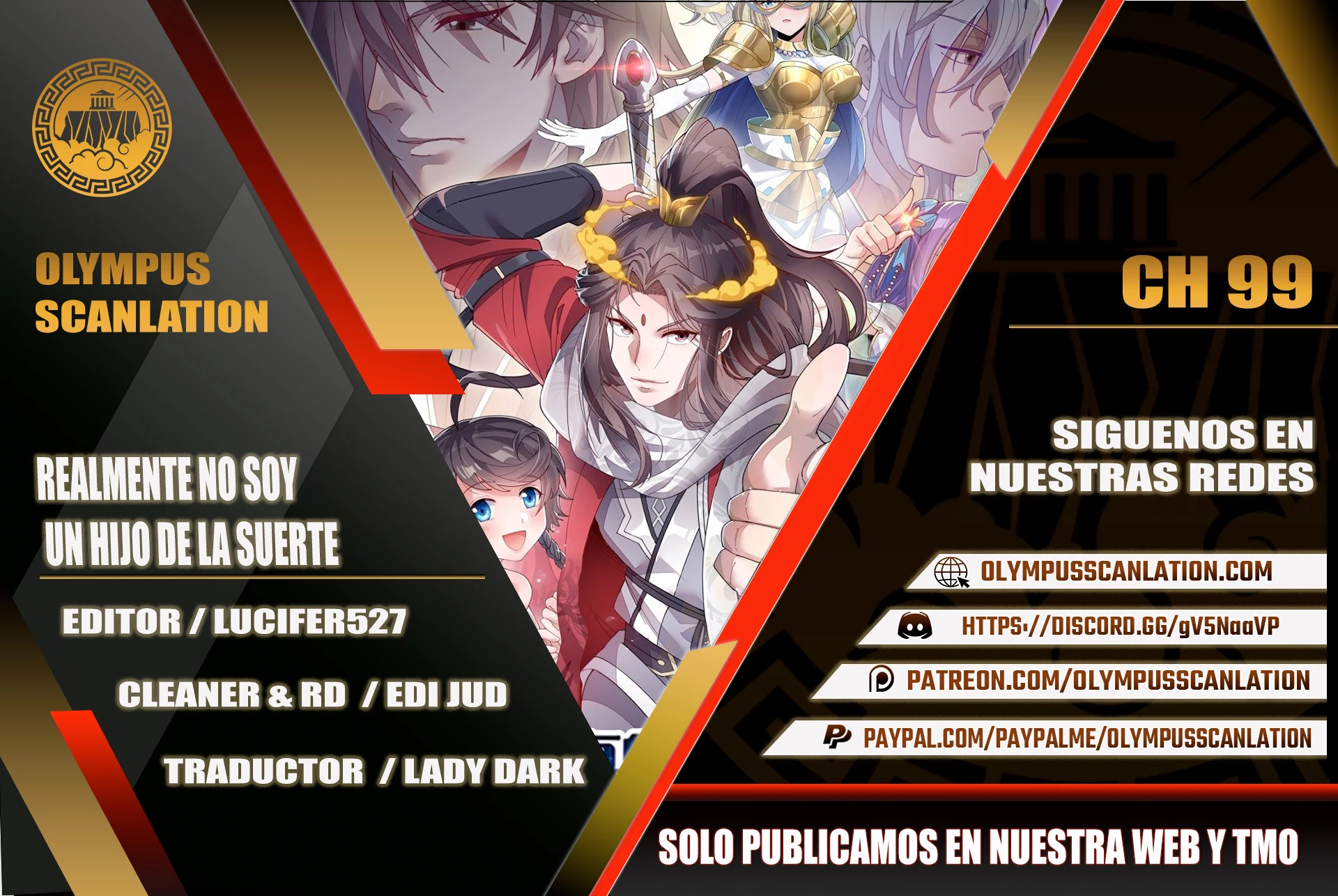 Realmente no soy un hijo de la Suerte > Capitulo 99 > Page 01