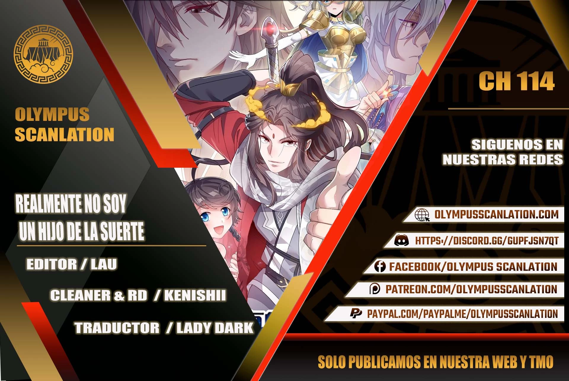 Realmente no soy un hijo de la Suerte > Capitulo 114 > Page 01
