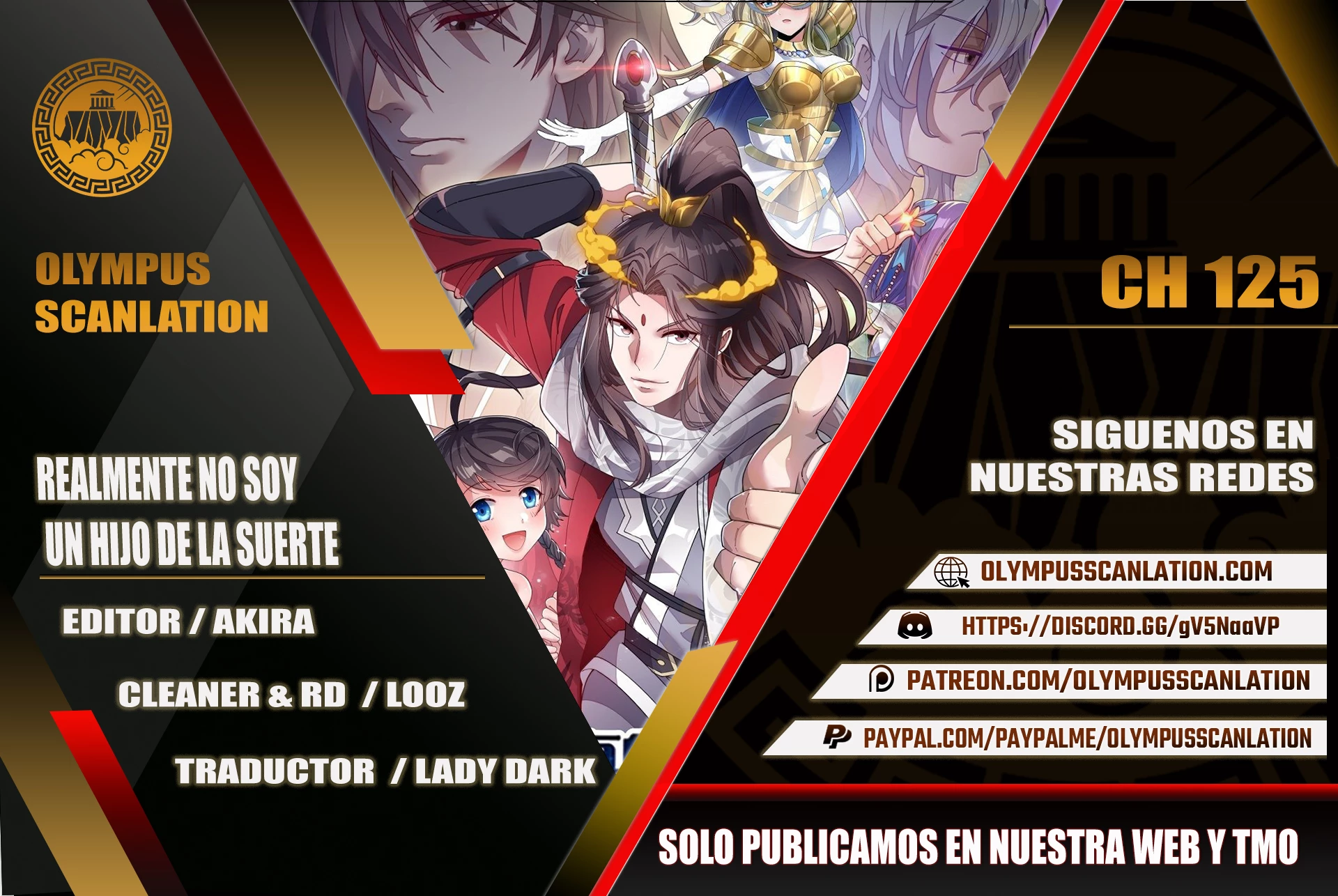 Realmente no soy un hijo de la Suerte > Capitulo 125 > Page 01