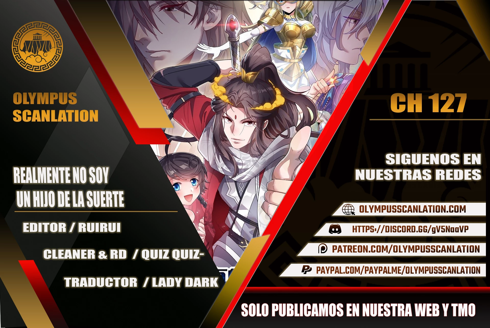 Realmente no soy un hijo de la Suerte > Capitulo 127 > Page 01