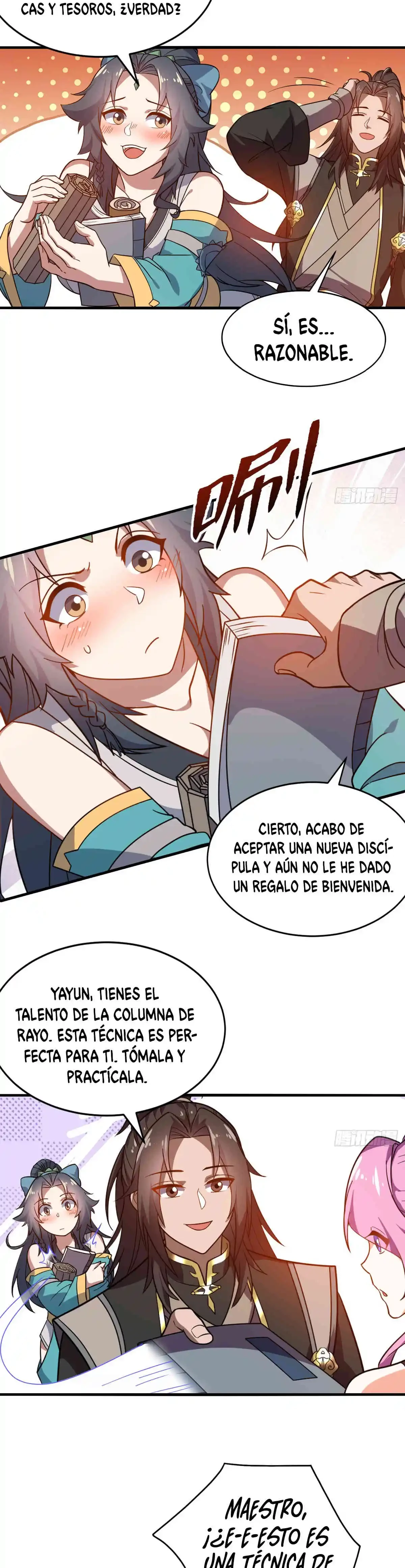 Me Vuelvo Más Fuerte Con Solo Acostarme, Mientras Mis Discípulas Cultivan > Capitulo 6 > Page 141