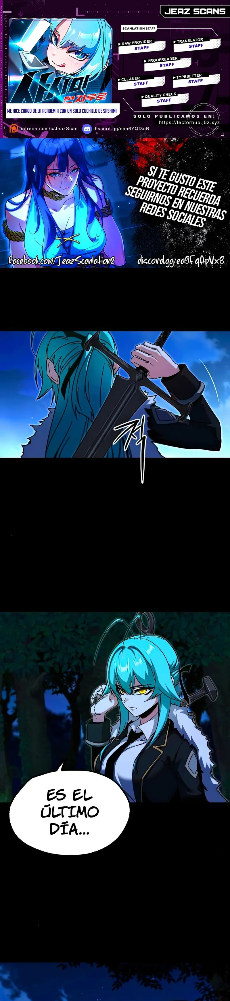 Me hice cargo de la Academia con un solo cuchillo de sashimi  > Capitulo 49 > Page 01