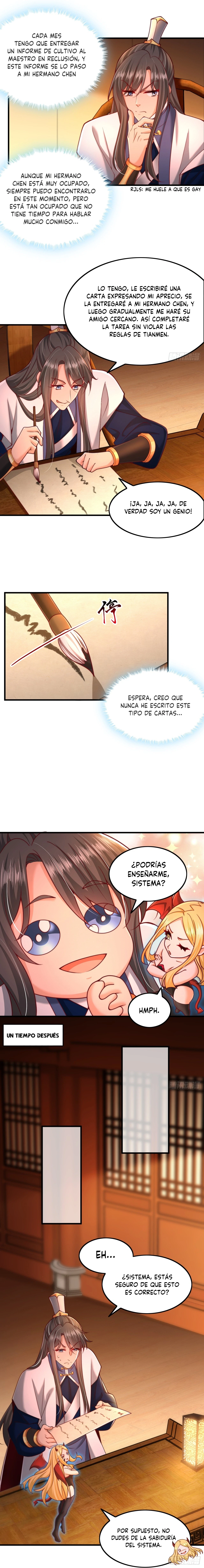 ¿Me volví invencible después de confesarme a la hermosa líder de secta? > Capitulo 3 > Page 51